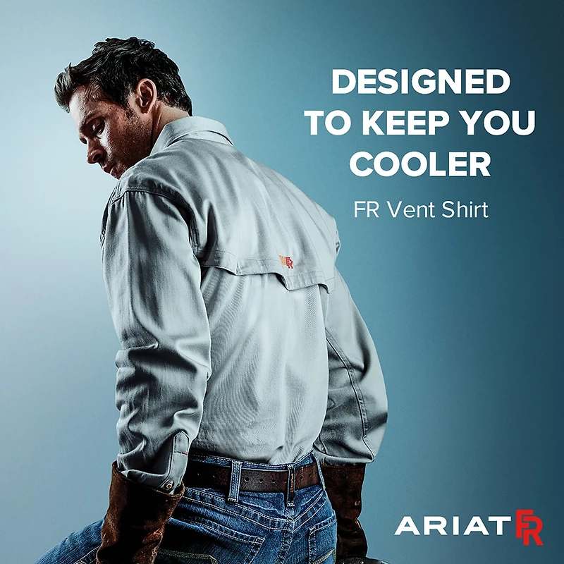 Ariat Men's FR Solid Vent Shirt