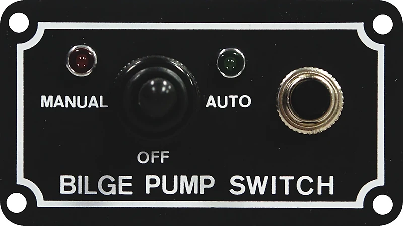 SeaSense Bilge Pump Switch Panel with LED Indication