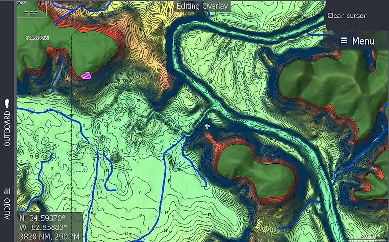 C-Map Reveal South Eastern US Lakes