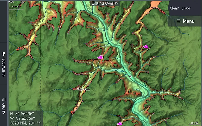 C-Map Reveal South Eastern US Lakes