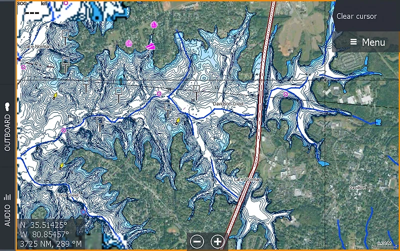 C-Map Reveal South Eastern US Lakes