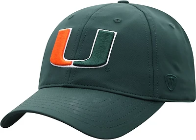 Top of the World University of Miami Trainer 20 Adjustable Cap