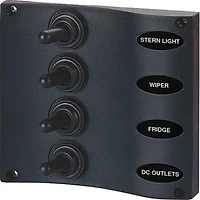 SeaSense Toggle 4 Gang Switch Panel