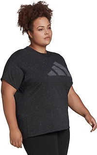 adidas Women's Winners 3.0 Plus Short Sleeve T-shirt