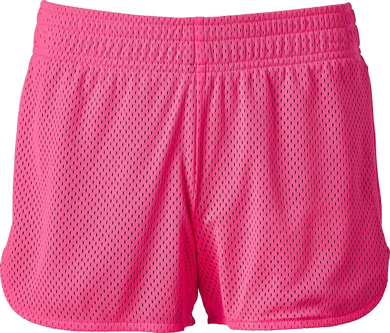 BCG Girls' Recycled Contrast Mesh Shorts
