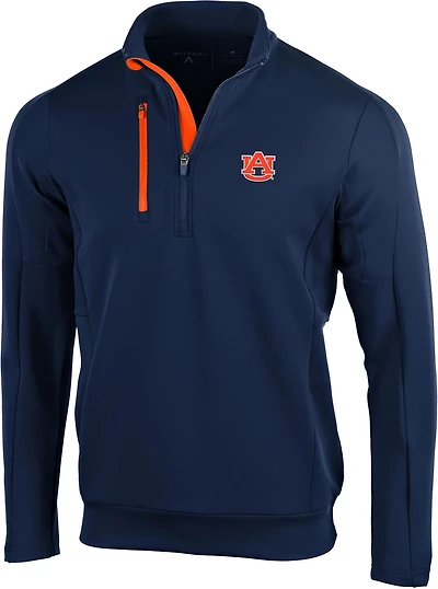 Antigua Men's Auburn University Generation 1/4-Zip Pullover Top