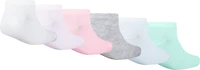 Nike Youth Metallic Swoosh Low Cut Socks 6 Pack