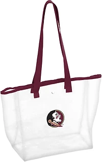 Logo Adults' Florida State University Stadium Clear Tote