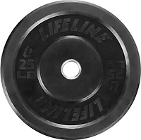 Lifeline Olympic Rubber Bumper Plate – Single