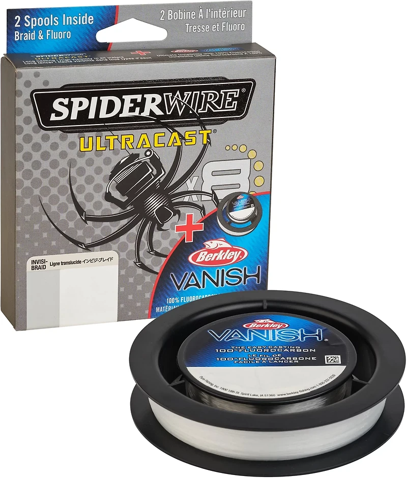 SpiderWire UltraCast Vanish Dual Spools