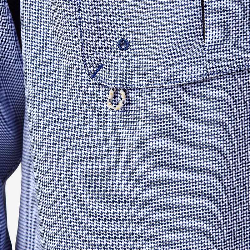 Magellan Outdoors Men's Aransas Pass Mini Check Long Sleeve Fishing Shirt