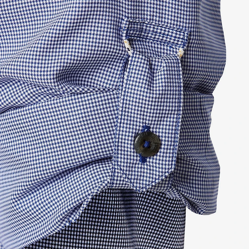 Magellan Outdoors Men's Aransas Pass Mini Check Long Sleeve Fishing Shirt