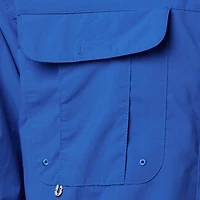 Magellan Outdoors Men's Laguna Madre Solid Long Sleeve Fishing Shirt