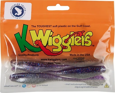 Kelley Wigglers Willowtail Shad Swimbaits 6-Pack