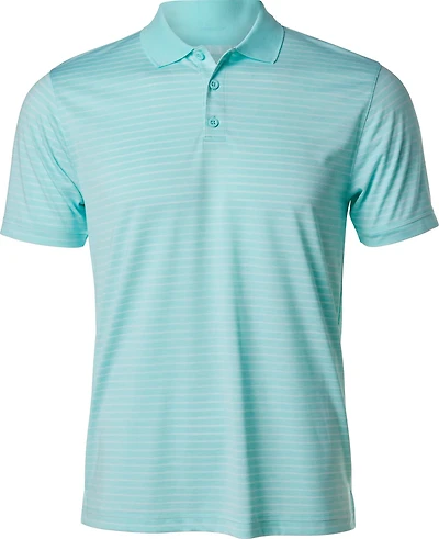 BCG Mens' Golf Stripe Polo Shirt