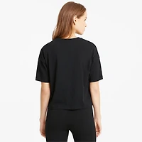 Puma Women's Essentials+ Cropped Logo T-shirt