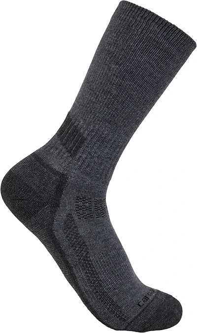 Carhartt Men's Force Midweight Crew Socks 3-Pack