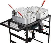 Outdoor Gourmet Fish Fry Cart
