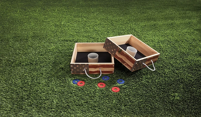 AGame Americana Single Hole Washer Toss Game