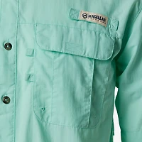 Magellan Outdoors Men's Laguna Madre Solid Short Sleeve Fishing Shirt