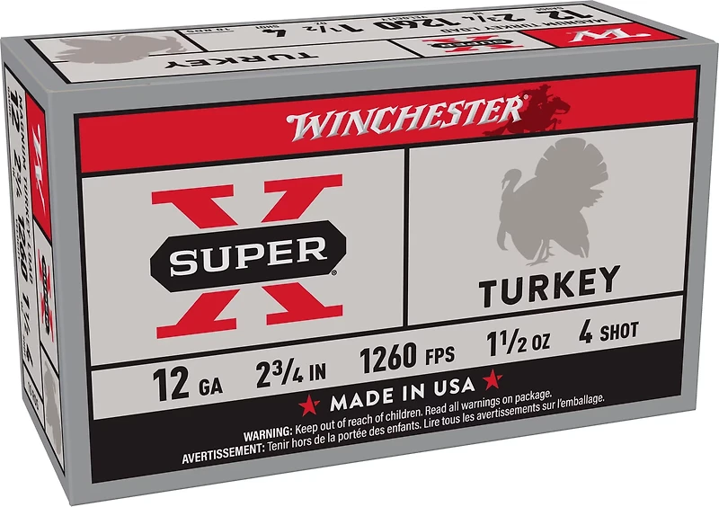 Winchester Super X Turkey 12 Gauge Shotshells