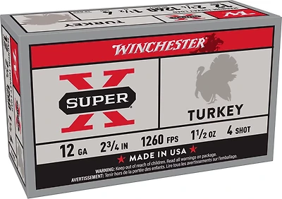 Winchester Super X Turkey 12 Gauge Shotshells