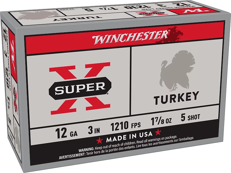 Winchester Super X Turkey 12 Gauge Shotshells