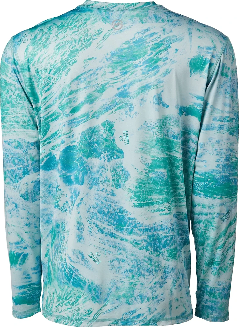 Magellan Outdoors Men's Realtree Aspect Reversible Long Sleeve T-shirt