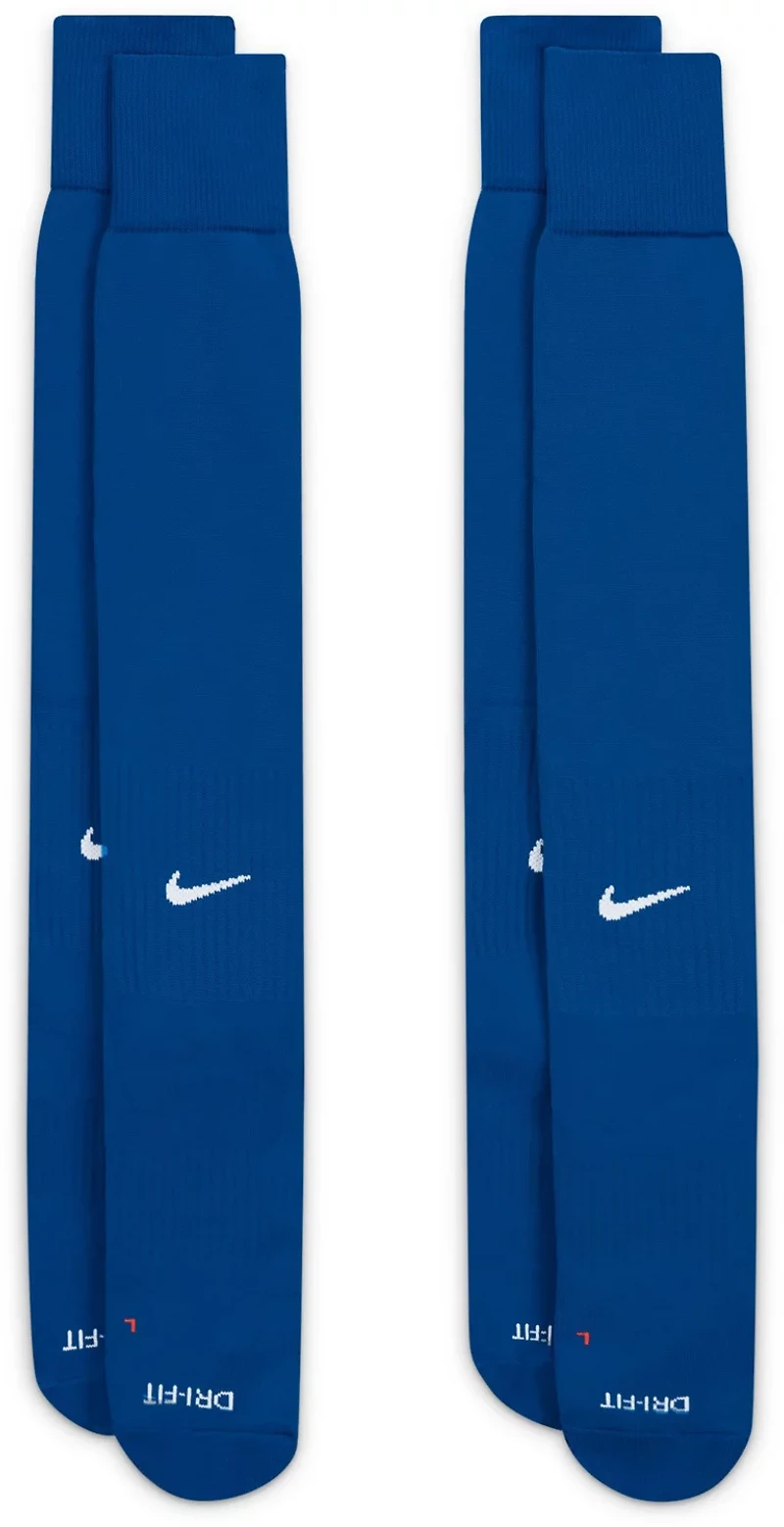 Nike Adults' Team Over The Calf Socks 2-Pack