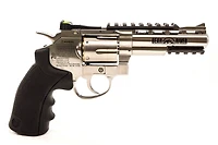 Barra Airguns Exterminator 4 in Nickel BB Revolver