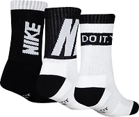 Nike Youth Sport Graphic Crew Socks 3-Pack