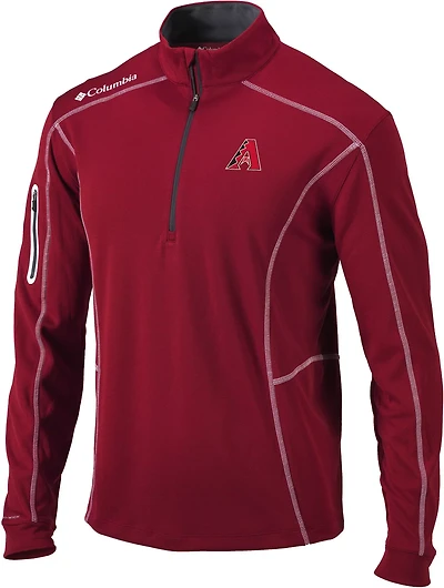Columbia Sportswear Men's Arizona Diamondbacks Shotgun 1/4 Zip Pullover
