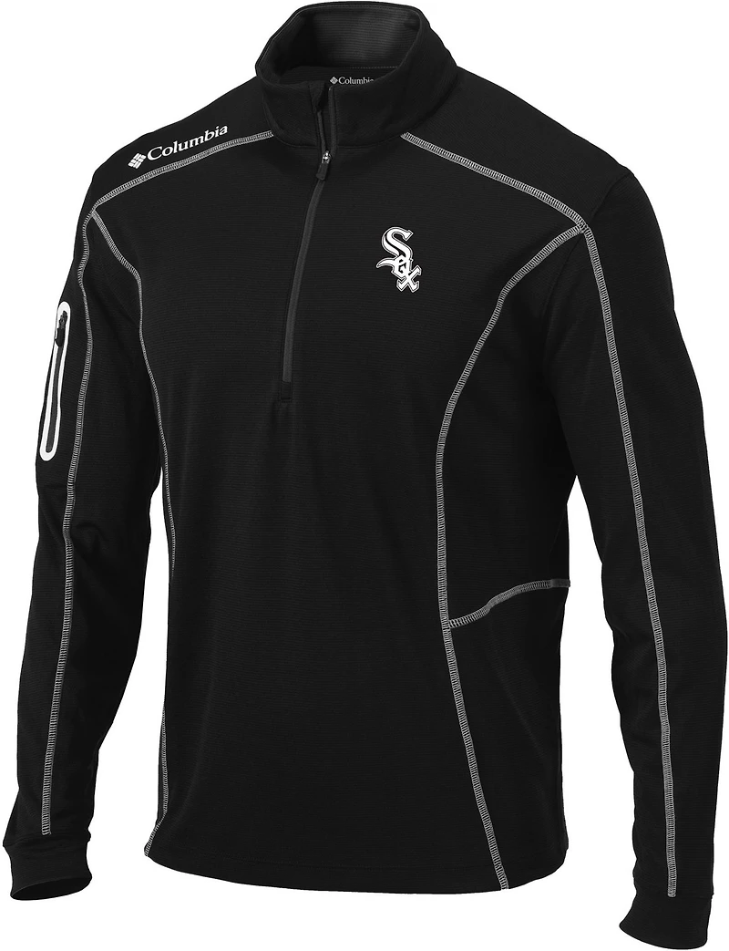 Columbia Sportswear Men's Chicago White Sox Shotgun 1/4 Zip Pullover