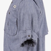 Magellan Outdoors Men's Aransas Pass Heather Long Sleeve Fishing Shirt