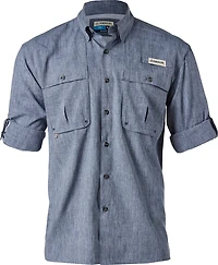 Magellan Outdoors Men's Aransas Pass Heather Long Sleeve Fishing Shirt