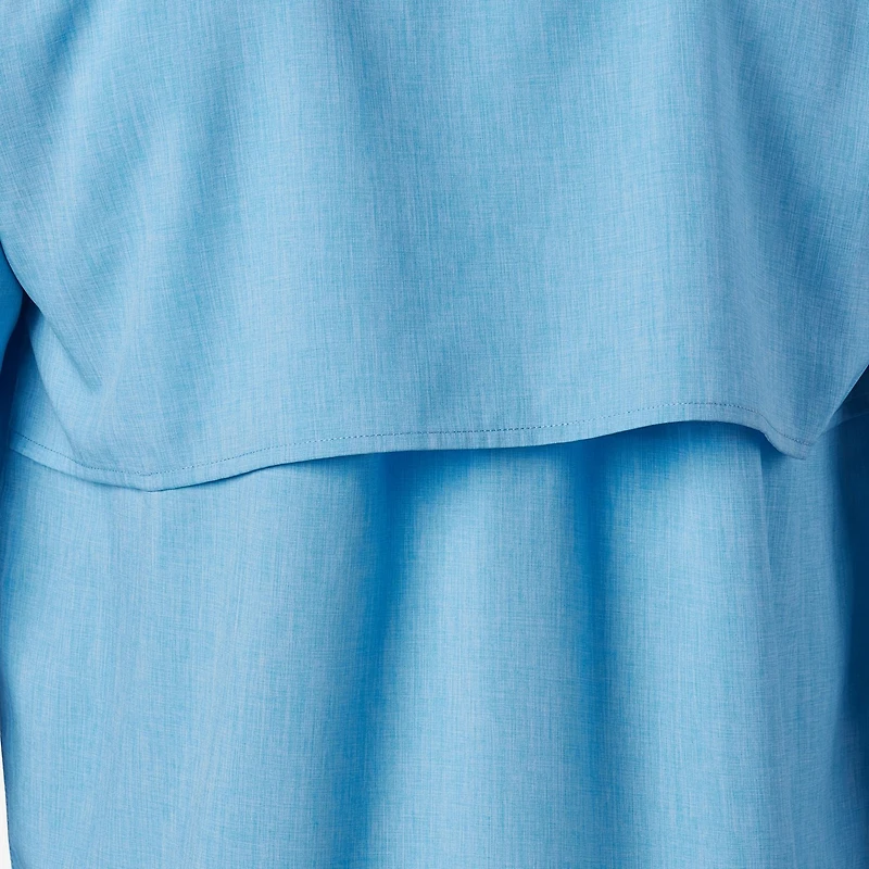 Magellan Outdoors Men's Aransas Pass Heather Long Sleeve Fishing Shirt