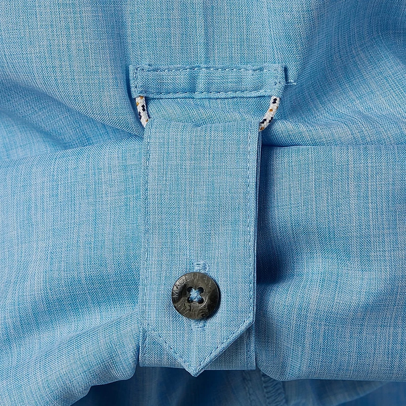 Magellan Outdoors Men's Aransas Pass Heather Long Sleeve Fishing Shirt