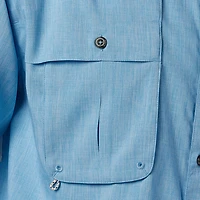 Magellan Outdoors Men's Aransas Pass Heather Short Sleeve Fishing Shirt