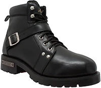 AdTec Men's 6 in Lace Up Zipper Boots