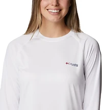 Columbia Sportswear Women's Tidal Tee PFG Fish Flag Long Sleeve T-shirt