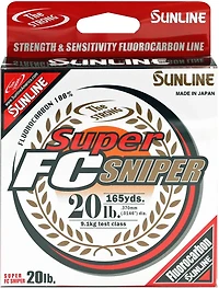 Sunline Super FC Sniper Natural Clear 25 lb - 660 yd Fishing Line