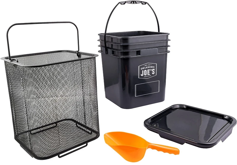 Oklahoma Joe's 3-Piece Pellet Bucket Kit