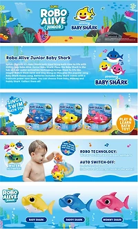 Zuru Robotic Baby Shark Water Toy