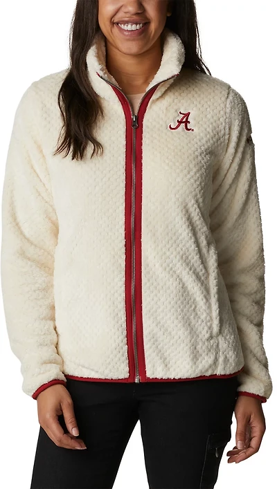 Columbia Alabama Crimson Tide Fireside II Sherpa Full-Zip Jacket