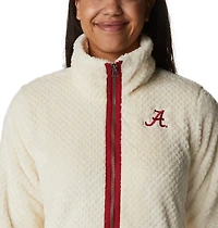 Columbia Alabama Crimson Tide Fireside II Sherpa Full-Zip Jacket