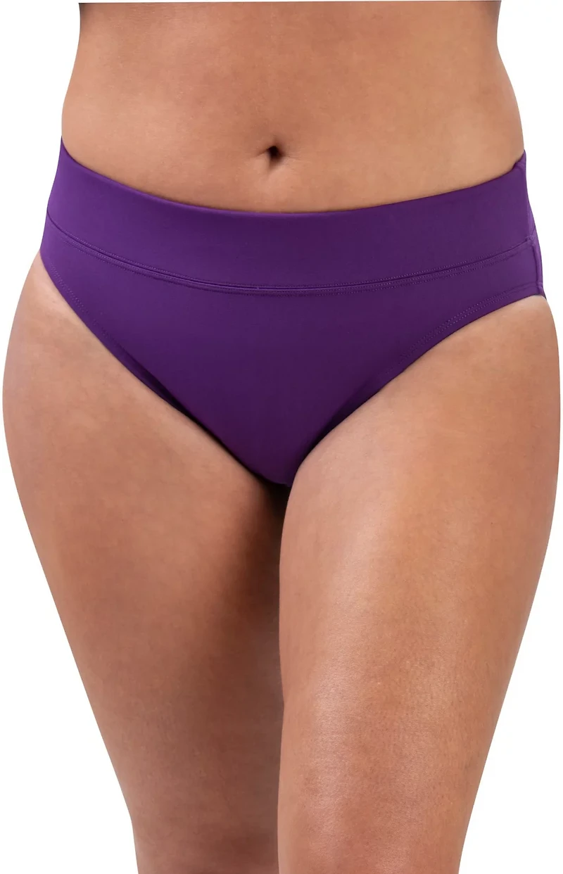 Dolfin Women's Aquashape Solid Swim Bottoms