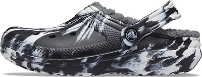 Crocs Adults' Classic Fleece Marbled Clogs