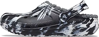 Crocs Adults' Classic Fleece Marbled Clogs