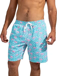 Chubbies Men's Domingos are Flamingos Stretch Swim Trunks 7