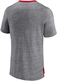 Fanatics Men's St. Louis Cardinals Iconic Speckled Ringer T-shirt